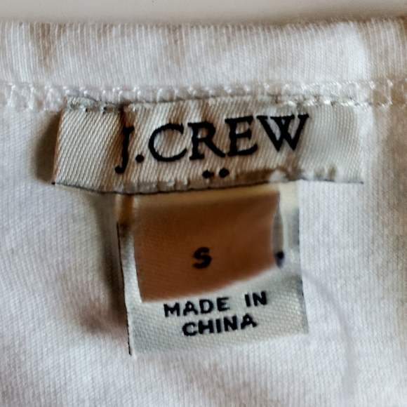 J Crew Factory NWT Crochet Tank Top, White, Size S - Picture 4 of 7